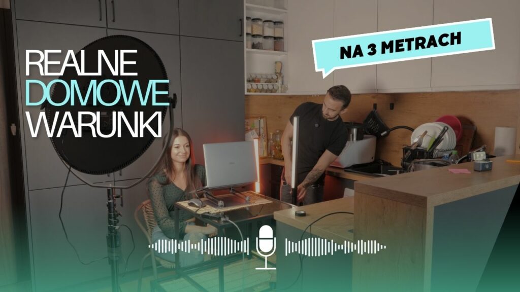 jak stworzyć domowe studio do nagrań podcastów reelsów webinarów